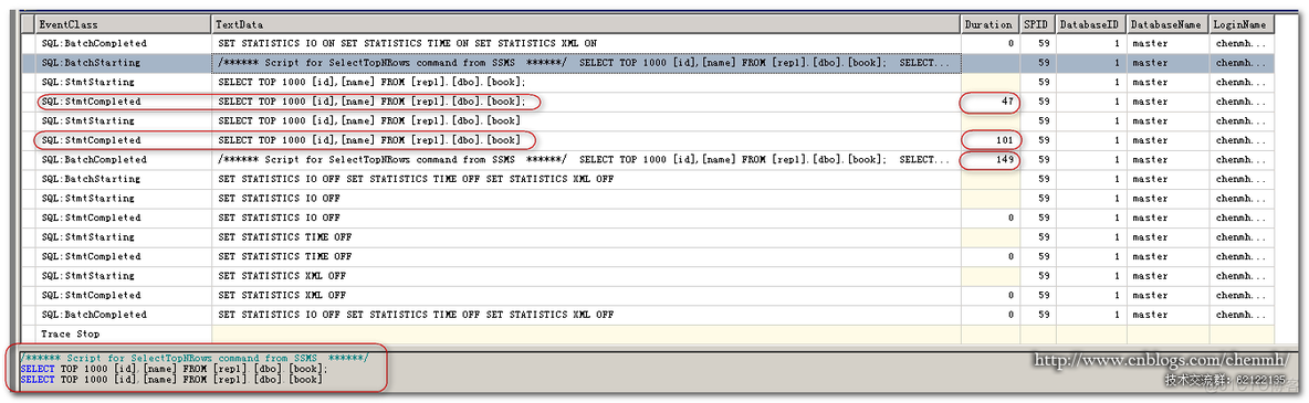 properties sqlserver数据库schema配置 sql server profiler 用法_SQL_02