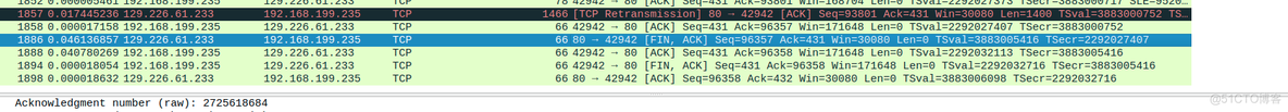 wireshark TCP常见异常报文分析 wireshark解析tcp报文的内容_Time_03