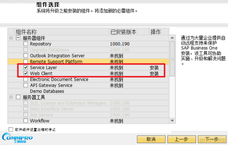 SAP操作教程第15期：SAP Business One如何安装Web Client_SAP_10