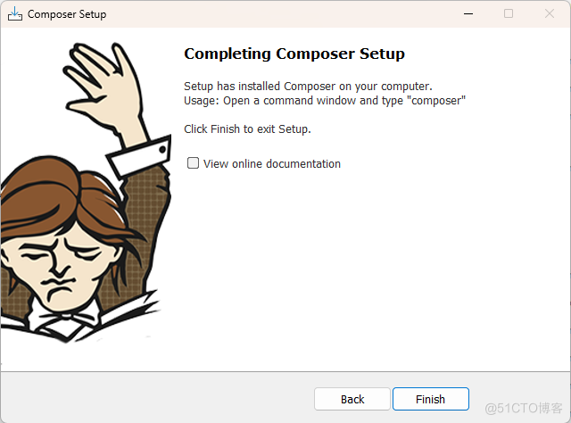 Composer Windows 安装_Composer_08