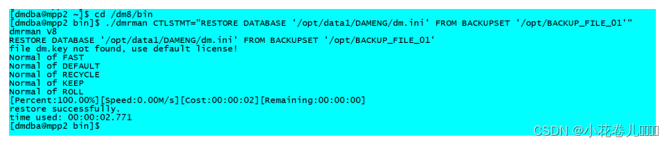 达梦 选择 scheme 达梦 mpp_linux_18