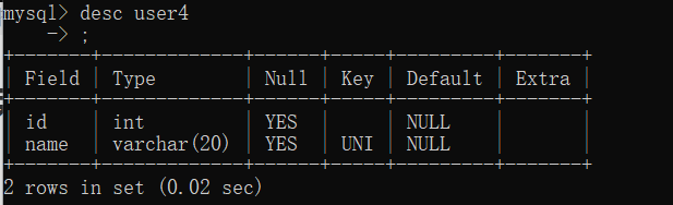 mysql建表语句创建联合健 mysql建表语句key_mysql建表语句创建联合健_07