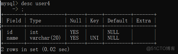 mysql建表语句创建联合健 mysql建表语句key_mysql建表语句创建联合健_07