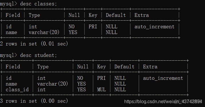 mysql建表语句创建联合健 mysql建表语句key_字段_12