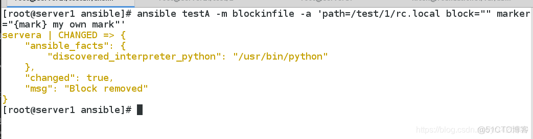 ansible block帮助文档 ansible blockinfile模块_ansible block帮助文档_91
