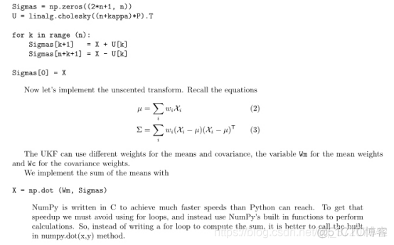 基于python的无迹卡尔曼滤波 什么是无迹卡尔曼滤波_python_111