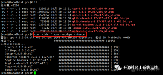 redis 安装 make install 报错 在struct 没有名为的成员 linux安装redis make报错_gcc离线安装_02