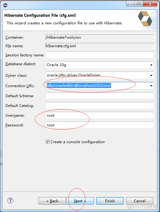 Apache CXF反向生成Java代码 eclipse反向工程_数据库_11