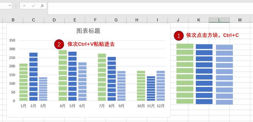 mpchartandroid 柱形图 叠加 excel柱形图制作并堆叠_数据_11