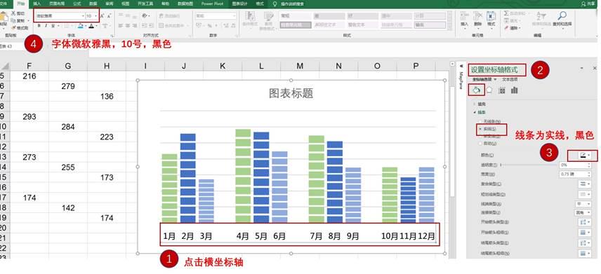 mpchartandroid 柱形图 叠加 excel柱形图制作并堆叠_excel_13