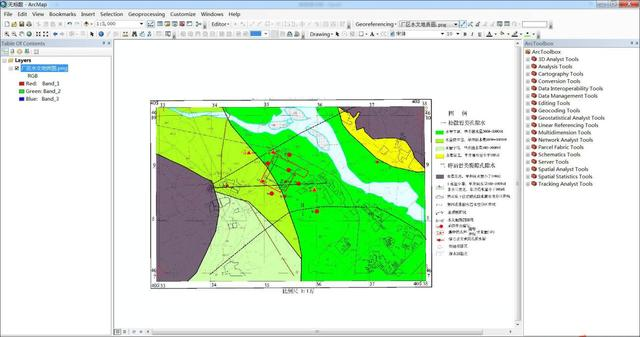 python arcgis 核密度 arcgis核密度分析在哪_python arcgis 核密度_09