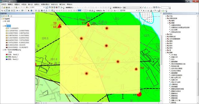 python arcgis 核密度 arcgis核密度分析在哪_邻域_11