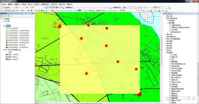 python arcgis 核密度 arcgis核密度分析在哪_栅格_11