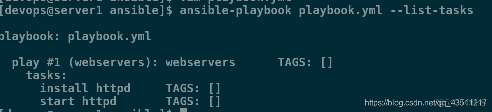 ansible检查plasybook语法 ansible playbook debug_apache_04