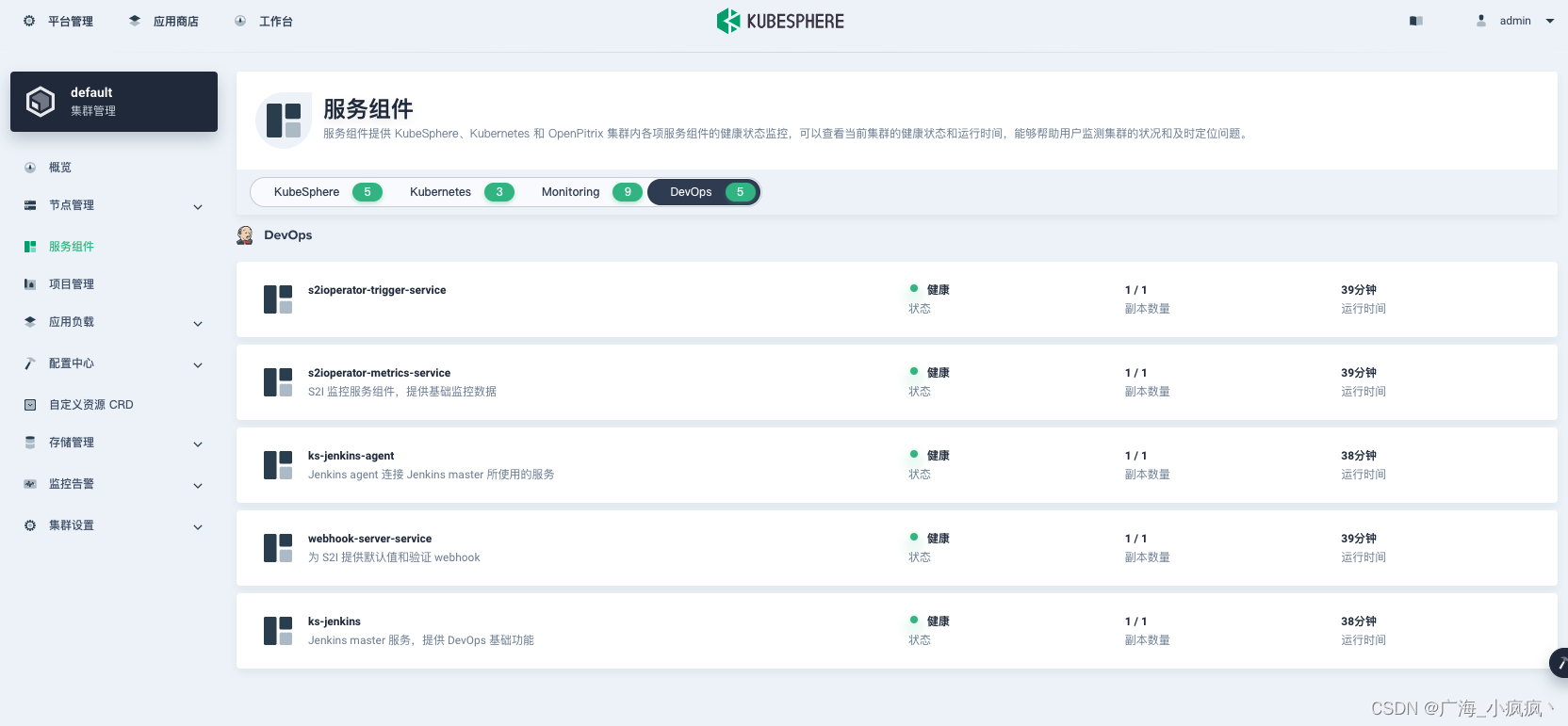 kubesphere 安装 Devtron kubesphere devops_kubernetes_09