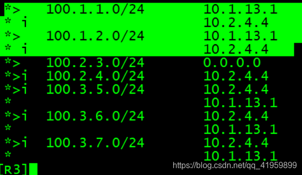 Hub ce与Hub pe 使用ospf bgp ospf选择_实验_09