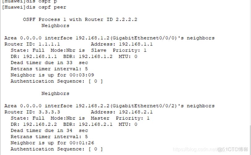 ensp ospf不通 ensp的ospf配置命令_ensp ospf不通_03