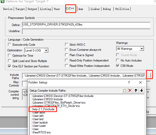 stm32cubemx生成iar报错 freeRTOS stm32 freertos lwip_#define_08