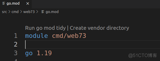 go demo代码 go mod vendor命令_依赖包_07