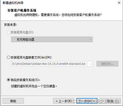 debian连不上网 不能安装redis debian10网络安装_debian_09