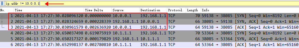 wireshark info显示全部的包信息 wireshark不显示info信息_tcpdump_05