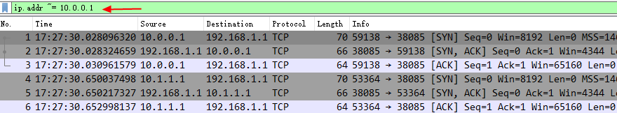 wireshark info显示全部的包信息 wireshark不显示info信息_tcpdump_07