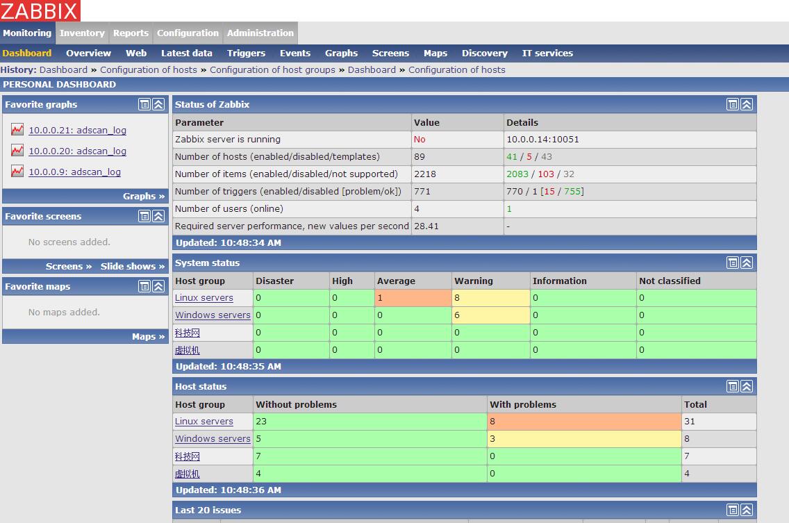 zabbix 图形 刷新时间 zabbix 更新间隔_缓存