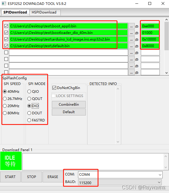 esp32 烧录 要断开io esp32烧录程序_arduino_12