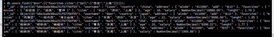 mongodb显示全部 mongodb $all_mongodb显示全部_13