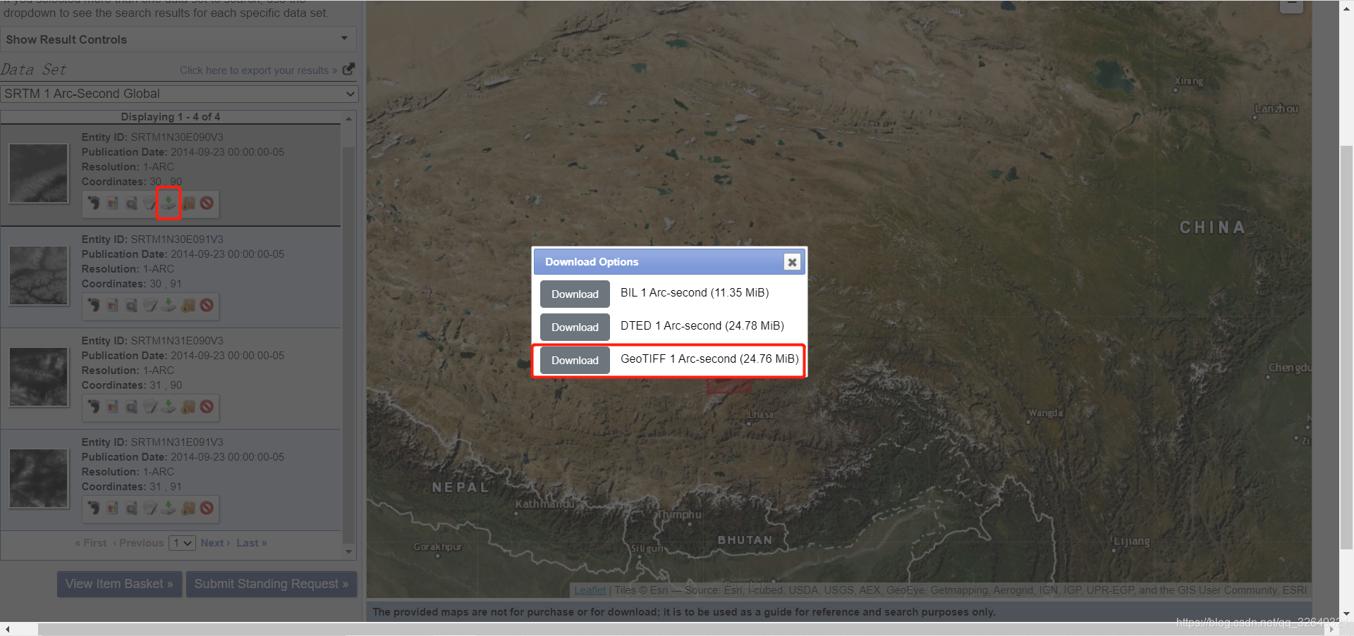 SRTM1 DEM srtm1 dem 85高程_数据_05