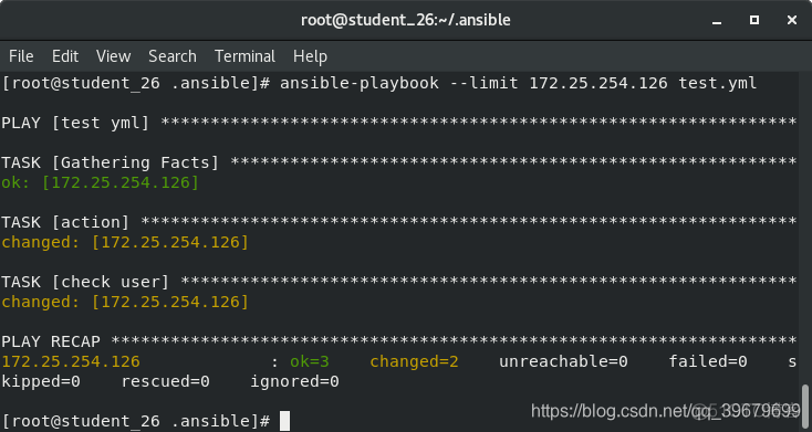 ansible playbook 执行多条shell 命令 在ansible -playbook 调用shell 脚本_Java_07