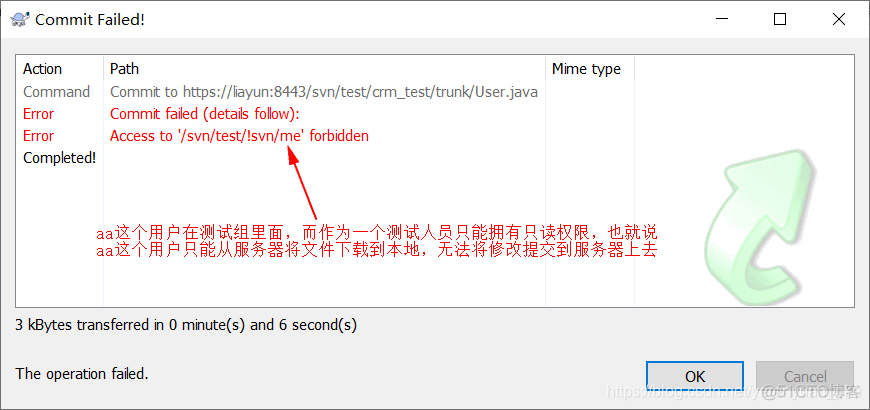 TortoiseSvn给用户授权 svn加权限_分配权限_04