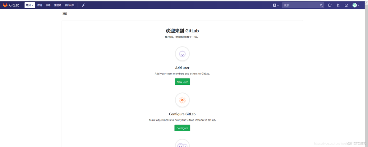 虚拟机搭建gitlab 无法访问 linux gitlab搭建_服务器_22