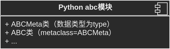 python创建类没写init方法 python创建类temperature_ABCMeta_04