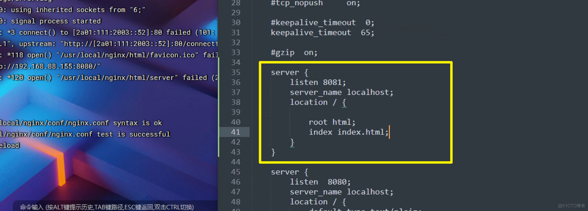 Nginx internal redirect 配置 nginx proxy_redirect用法_运维_02