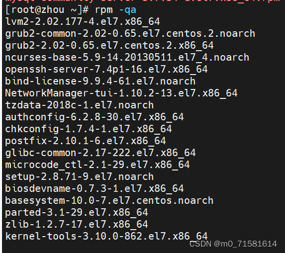 查询linux 安装的spring版本 查看linux安装了什么数据库,查询linux 安装的spring版本 查看linux安装了什么数据库_mysql_03,第3张