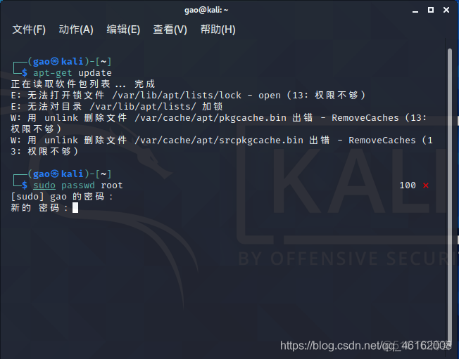 Kali Linux Docker Image安装教程 kali linux安装教程2020.4_当前用户_39