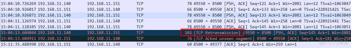 Wireshark 不显示TLS协议 wireshark tcp retransmission_Wireshark 不显示TLS协议