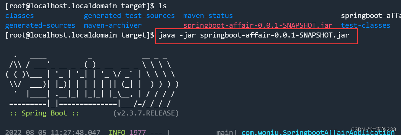 centos maven打包指令 maven linux 打包_spring boot_07