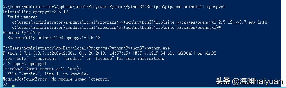 python 通过openpyxl下载excel openpyxl的安装_python_02