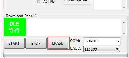 esp01S 烧录时 RST要接地 esp01s烧录程序_固件库_10