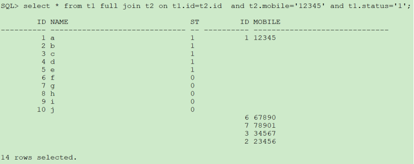 sql查询中多表关联使用索引 sql多表关联查询用where,sql查询中多表关联使用索引 sql多表关联查询用where_数据库_07,第7张