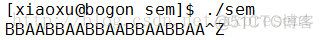 shell sem信号量 linux中的信号量_shell sem信号量