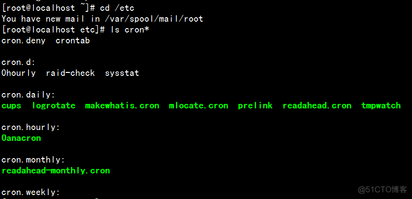 centos crontab 配置文件 linux crontab配置文件路径_配置文件