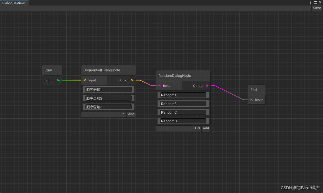 Unity制作对话 unity 对话系统_编辑器_06