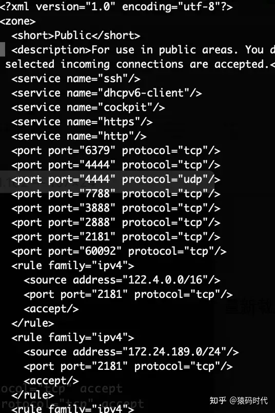 centos firewall 配置文件路径 firewall-cmd 配置文件_tomcat