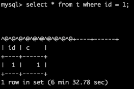 mysql group 只查一条数据 mysql 只查询一行_数据_03