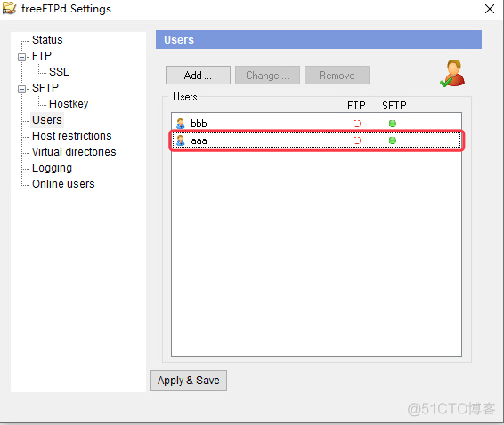 freesshd 搭建完成sftp登不上 freesshd配置sftp_运维_11