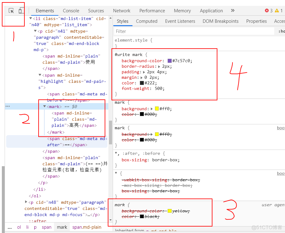 Attributes Style怎么修改 style中字体颜色怎么改_css_04