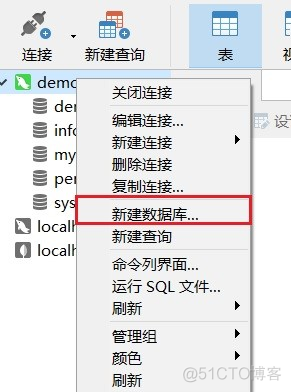 nativesql怎么连接数据库 navicat 连接数据库_右键_05